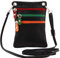 Tuscany Leather TLBag Mini Schultertasche aus weichem Leder Schwarz