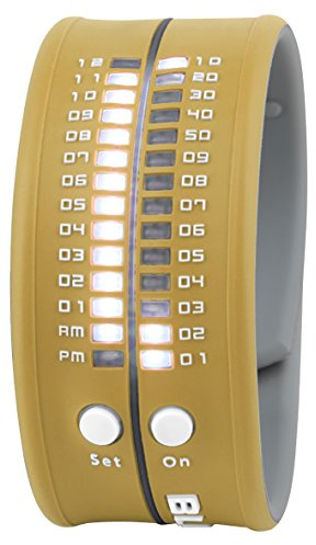 Uhr - Fashion Timestrap - Binär Silikon