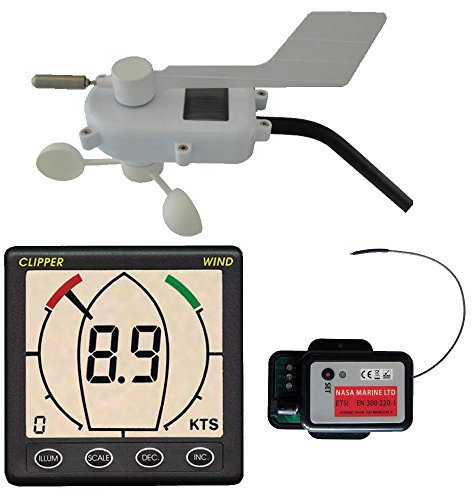 Nasa Clipper Kabelloses Winddisplay, grau, Nicht zutreffend