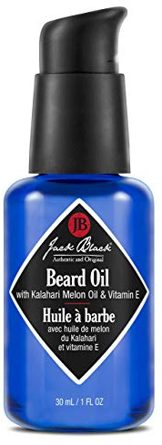 Jack Black Beard Oil for Men - Mens Beard Oil, Leave In Beard Conditioner for Men, Beard Softener for Men, Mens Beard Care Products, Mustache Oil, Mens Gifts, Beard Gifts for Men