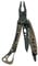 Leatherman Skeletool - Pince multifonctions en acier inoxydable, avec 7 outils dont un couteau, un adaptateur d'embout réversible et plus encore, fabriqué aux Etats-Unis, couleur brun coyote