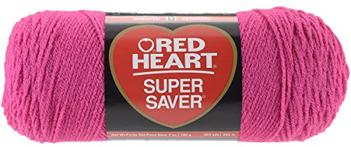 Red Heart Super Saver Yarn - Shocking Pink