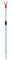 JENZI V-Tele-Rutenhalter Alu 55-87cm