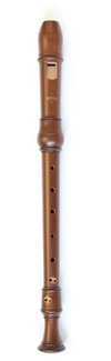 Moeck 4303 Alt-Blockflöte 'Rottenburgh' Birne braun, barocke Griffweise