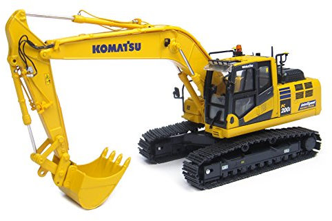 Universal Hobbies Uh8107 - Escavatore Cingolato Komatsu Pc200I-10 Intelligent Machine Control Scala 1:50