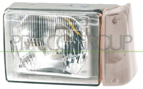 Prasco - FT1214613 - Fiat - Panda - Mod. 01/86-08/03 - Scheinwerfer Asymmetrisch Rechts-H5-Ohne Lwr-Mit-Weissem Blinker