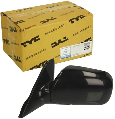TYC Außenspiegel 336-0016 links, Betriebsart: elektrisch, beheizbar | Kompatibel mit: TOYOTA COROLLA, COROLLA Compact, COROLLA Kombi, COROLLA Liftback