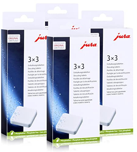 4 x JURA Anti-Limescale Tablets Pack of 3x 3 Items