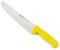 Arcos Cuchillo Carnicero con Hoja Acero Inoxidable 250 mm. Cuchillo Cocina Profesional Cortar Carne, Pescado y Verduras. Mango ergonómico polioximetileno. Serie 2900. Color Amarillo.