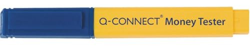 Q-Connect KF14620 Tintenroller Geldprüfstift Money Checker