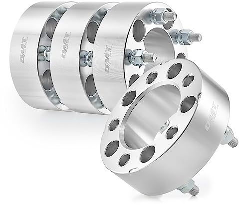 Orion Motor Tech 5x4.75 Wheel Spacers, 2 Inch Wheel Spacers with M12x1.5 Studs Compatible with Chevy Camaro GMC Jimmy Sonoma Buick Cadillac Oldsmobile Pontiac, 87.1mm Center Bore Spacers, Set of 4