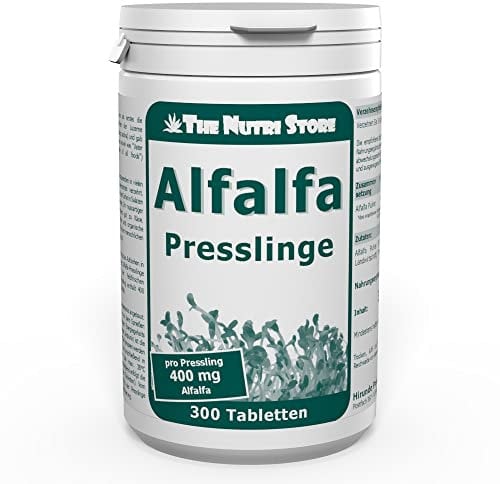 The Nutri Store Alfalfa 400 mg vegane Presslinge 300 Stk.
