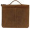 Greenburry Vintage Ledermappe Schreibmappe Leder braun | 34,5x5x29,5cm