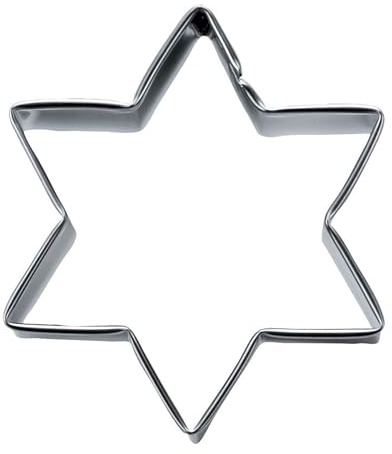 Städter Ausstecher Stern 11 cm / H 2,5 cm 6-zackig