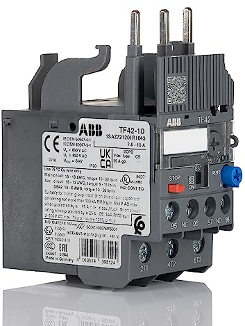 ABB AF Range TF42 Thermisches Überlastrelais 2 W, 3P 1 Schließer, 1 Öffner / 10 A, 88.3mm x 45mm