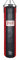 Paffen Sport Star Leder-Boxsack; schwarz/rot; gefüllt; 150cm; 50kg