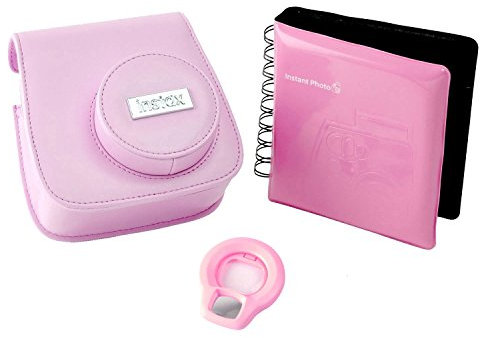 instax 70100128727 mini 8/9 accessory kit, Pink