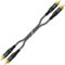 SOMMER CABLE SC Onyx 2025 MKII schwarz 1,5m Stereo RCA Cinch-Kabel ORIGINAL inkl. HI-CM06 Stecker | ON81-0150-SW