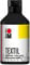 Marabu 17160013073 - Textil Stoffmalfarbe für helle Stoffe, Schwarz 250 ml, Druckfarbe auf Wasserbasis, waschbeständig bis 60°C, Fixierung durch Bügeln o. Backofen