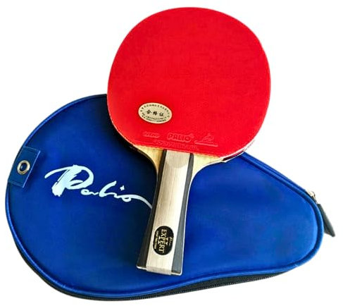 Palio Expert 2.0 Tischtennisschläger & Koffer | ITTF zugelassene Hochleistungs-Ping-Pong-Schläger für Anfänger | Maximaler Spin & Kontrolle