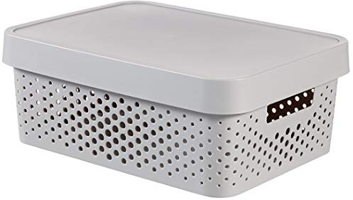 Luftdurchlässiger Behälter INFINITY 11L mit Deckel