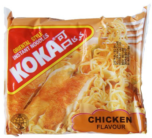 Koka Oriental Style Instant Noodles - Chicken Flavour - 30 Packets