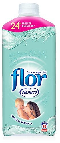Flor Nenuco Weichspülerkonzentrat, 64 Waschgänge, 1472 ml, 2 Stück