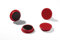Durable Magnete, Industrieverpackung, 15 mm, 75p, rot, 20 Stück, 475103