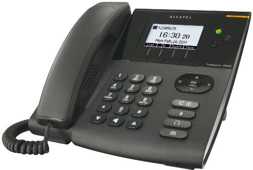 Alcatel Temporis IP600 VoIP-Telefon, Schwarz