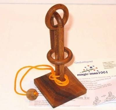 magic-man1001 Der gordische Knoten - Geduldspiel aus Holz
