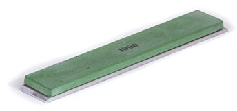 Naniwa Chosera 1,000 Edge Pro Stein, 1x6 x 5mm mit Aluminiumhalterung, Grün, Messerschärfer