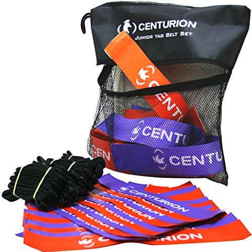 CENTURION Unisex-Jugendliche Junior Tag Set, Schwarz/Violett/Orange, Einheitsgröße