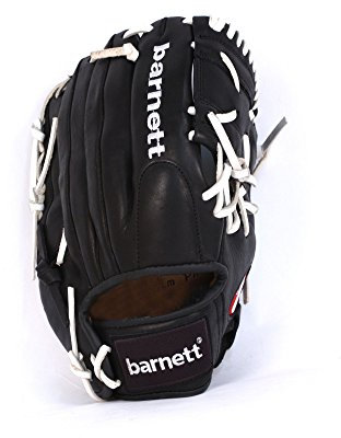 BARNETT Gl-125 Glove de béisbol, Unisex Adulto, Negro, 12,5 pouces