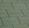 Gartenwelt Riegelsberger Premium Bitumenschindeln 3 m² Grün mit Glasvlieseinlage Dachschindeln Schindeln Rechteck 21 Stück