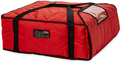 Rubbermaid Commercial Products Professional Large Pizza Delivery Bag - Red