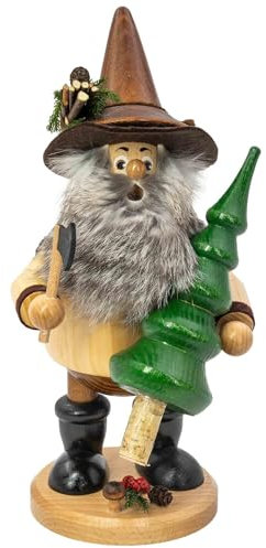 Räuchermännchen Waldwichtel Baummauser, natur - 25cm