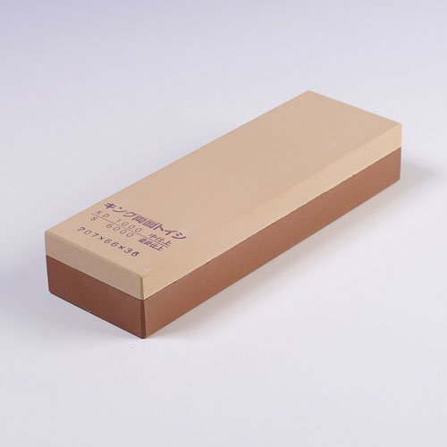 King Ice Bear King K-80s Combination Waterstone 1000/6000 Grit Knife Sharpener Sakura Pink