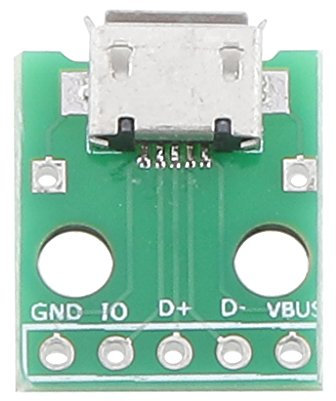 Micro Usb Pour Tremper Adaptateur 5Pins Connecteur Femelle B Convertisseur Type Pcb