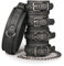 EasyToys Fetish Collection - Handschellen und Fußfesseln set einschließlich Halsband - Sei Domina oder Dominus - Aus hochwertigem Kunstleder, ET372BLK, Black