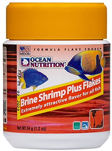 Ocean Nutrition Brine Shrimp Plus Flakes 34g