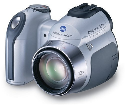 Konica Minolta DIMAGE Z3 Digital Foto 4.0 4 MP 1/2.5 CCD Nero, Argento