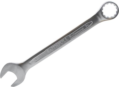 Faithfull SPAC34 Combination Spanner CV Satin Finish 34mm