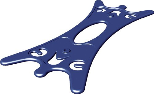HQ Kites and Designs 124820 Quadwinder Powerkites.de Drachen, blau