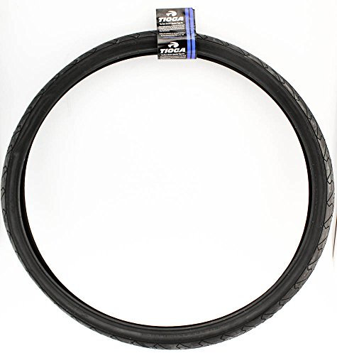Tioga City Slicker clincher tire wire bead, 26 x 1.50 black by Tioga