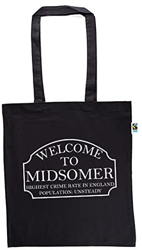clothinx Midsomer Inspector - Welcome to Midsomer - Highest crime rate in England - Population Unsteady - The Home of the Inspector Stoff-Tasche