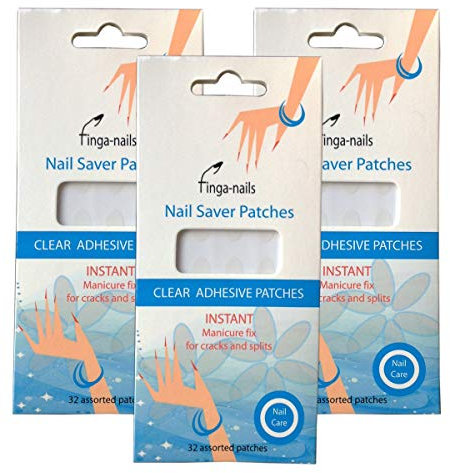 3 x 32 Nail Saver Patches ~ temporary protection for split nails~ by Finga-Nails