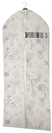 WENKO 64001100 Kleidersack Butterfly, Polypropylen Faserstoff, beige