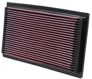 K&N 33-2029 Motorluftfilter: Hochleistung, Prämie, Abwaschbar, Ersatzfilter,Erhöhte Leistung, 1983-2010 (Cabriolet, 200, A6, 80, Coupe, S4, Santana, Passat, Golf, Jetta, Golf)