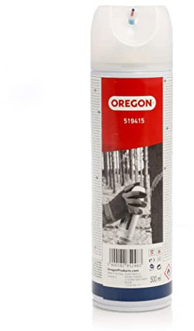 Oregon - Spray de Marquage Forestier Bleu Fluorescent, Bouteille de 500 ml, Dure jusqu'à 2 ans, Séchage Rapide (519415)