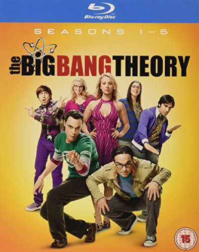The Big Bang Theory - Complete Season 1-2-3-4-5 [Blu-ray] (Region Free)